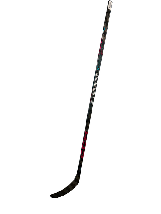 CCM Ribcor Trigger Unleashed Pro Senior Stick (Blue/Pink) One Piece Sticks CCM 