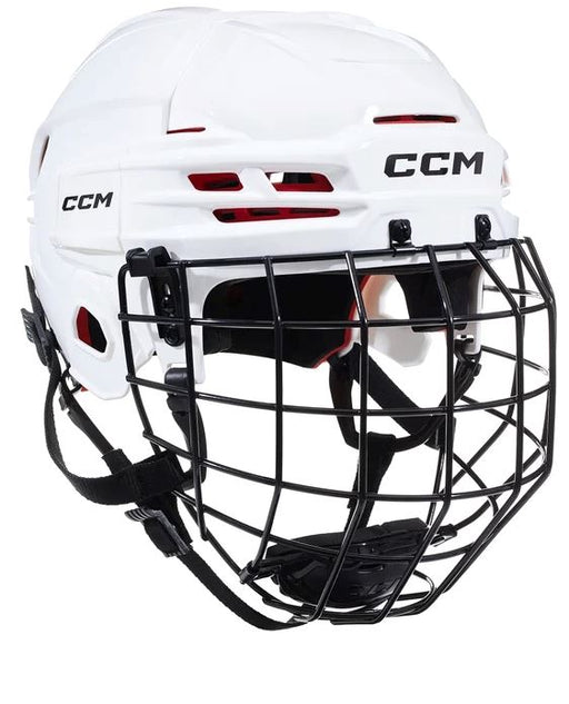 CCM Tacks 70 Combo Helmet Helmets CCM Senior LG White