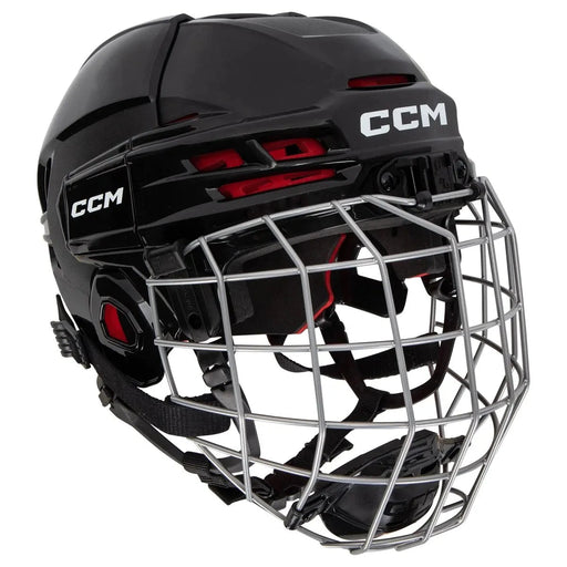 CCM Tacks 70 Combo Helmet Helmets CCM Sr S Black