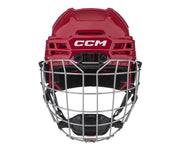 CCM Tacks 70 Combo Helmet Helmets CCM Sr S Red