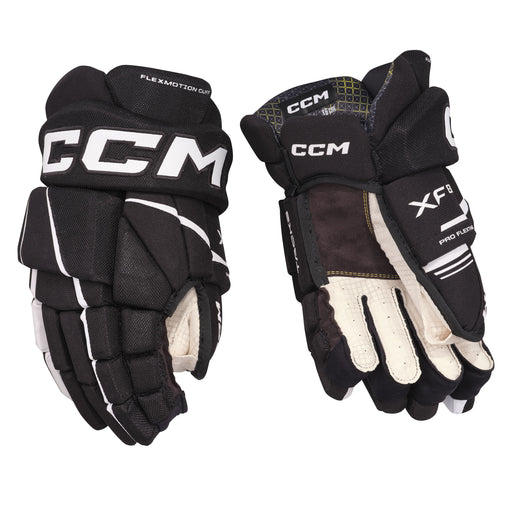 CCM Tacks XF 80 JR Glove Gloves CCM Black/White 10 