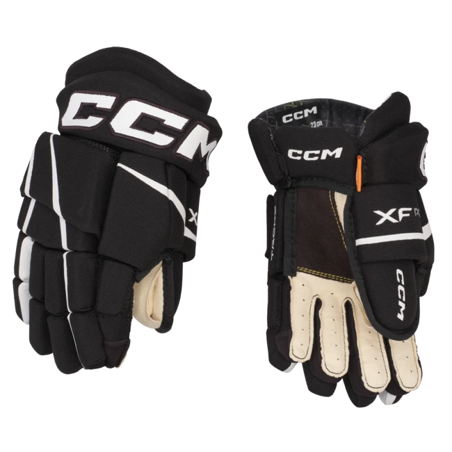 CCM Tacks XF 80 Jr Glove Gloves CCM Black/White 10" 