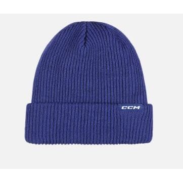 CCM YOUTH TEAM CUFFED TOQUE Apparel CCM Blue Fonce
