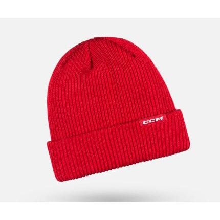 CCM YOUTH TEAM CUFFED TOQUE Apparel CCM Rouge
