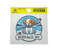 Chillemu Stickers Accessories Chillemu Buffalo Hockey Dog 