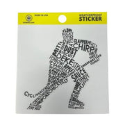 Chillemu Stickers Accessories Chillemu Hockey Words