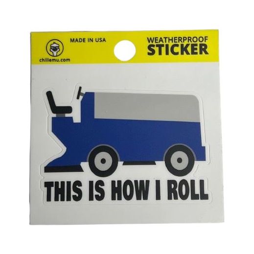 Chillemu Stickers Accessories Chillemu Zamboni- This Is How I Roll