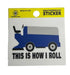 Chillemu Stickers Accessories Chillemu Zamboni- This Is How I Roll 