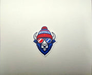 Chillemu Stickers Gifts Chillemu Buffalo Head