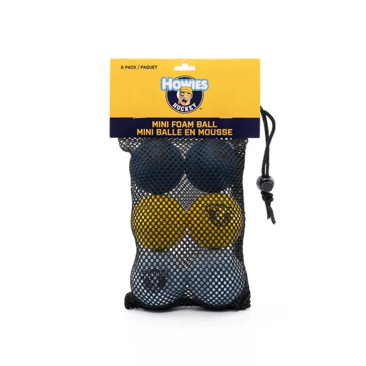 Howies 6-Pack Foam Mini Hockey Balls Accessories Howies 