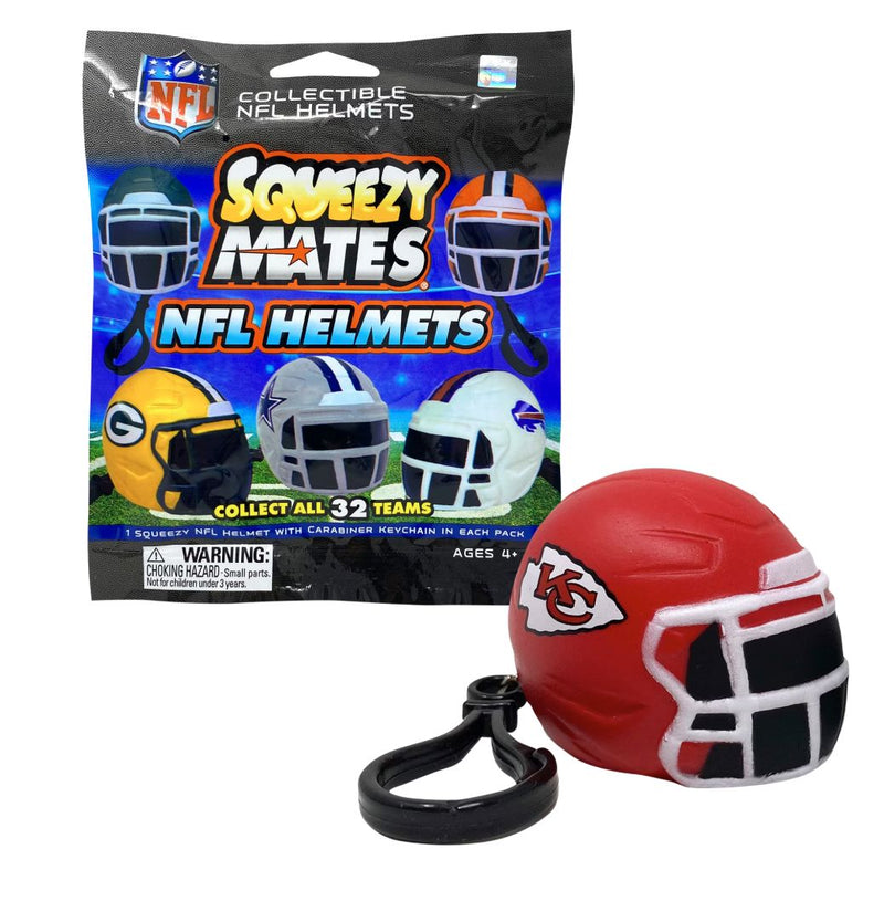 NFL SqueezyMates Helmet Blind Pack Gifts Party Animal 