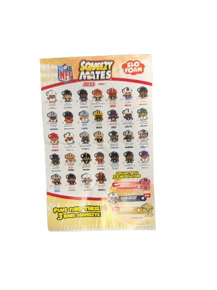 NFL SqueezyMates Series 7 Blind Pack Gifts Party Animal 