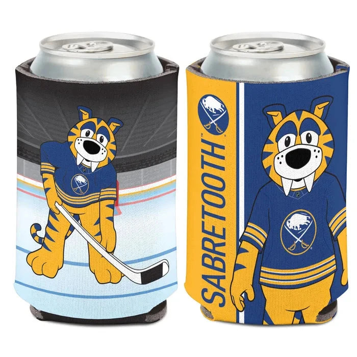 NHL Buffalo Sabres Sabretooth Can Cooler 12oz NHL Item Wincraft 