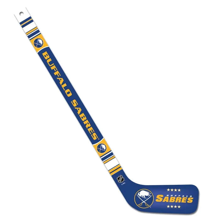 NHL Buffalo Sabres Wooden Stick- Straight Blade Decal Wincraft 