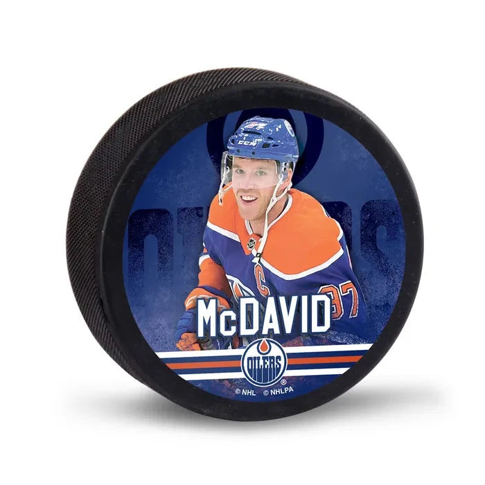 NHL Connor McDavid Puck NHL Item Wincraft 