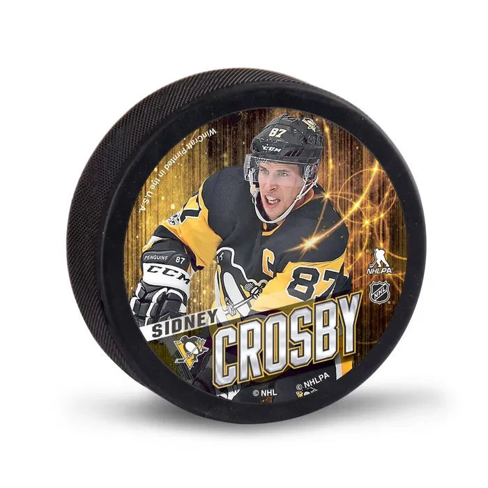 NHL Sidney Crosby Puck NHL Item Wincraft 