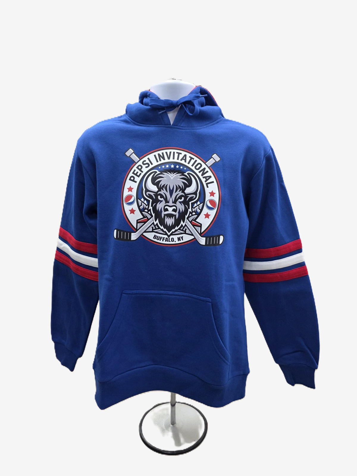 Pepsi Hockey AK Sweatshirt Royal/Red/White 2026 Apparel Athletic Knit Yth S 