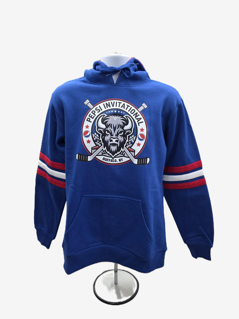Pepsi Hockey AK Sweatshirt Royal/Red/White 2026 Apparel Athletic Knit Yth S 
