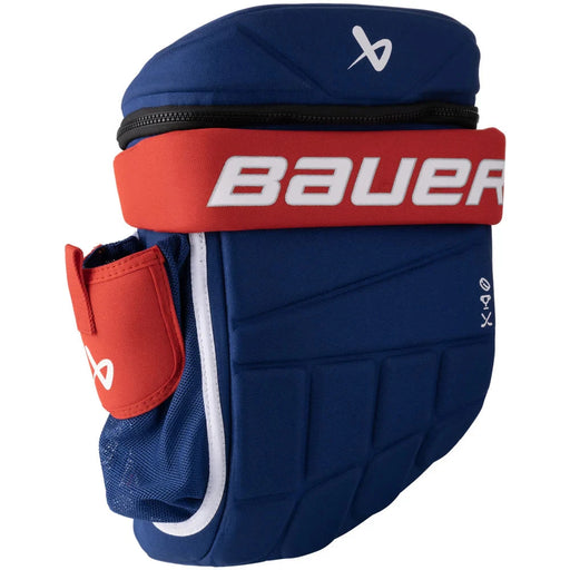 S25 Bauer Glove Backpack Bags Bauer Blue/Red