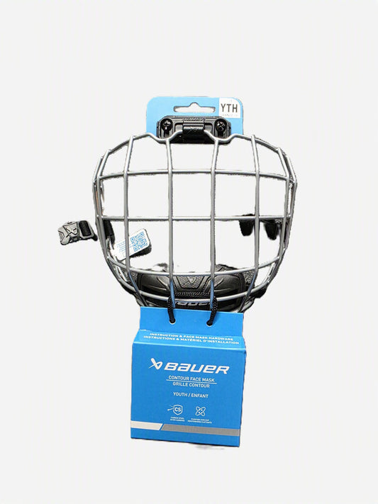 S26 Bauer Contour Youth Facemask Face Masks Bauer 
