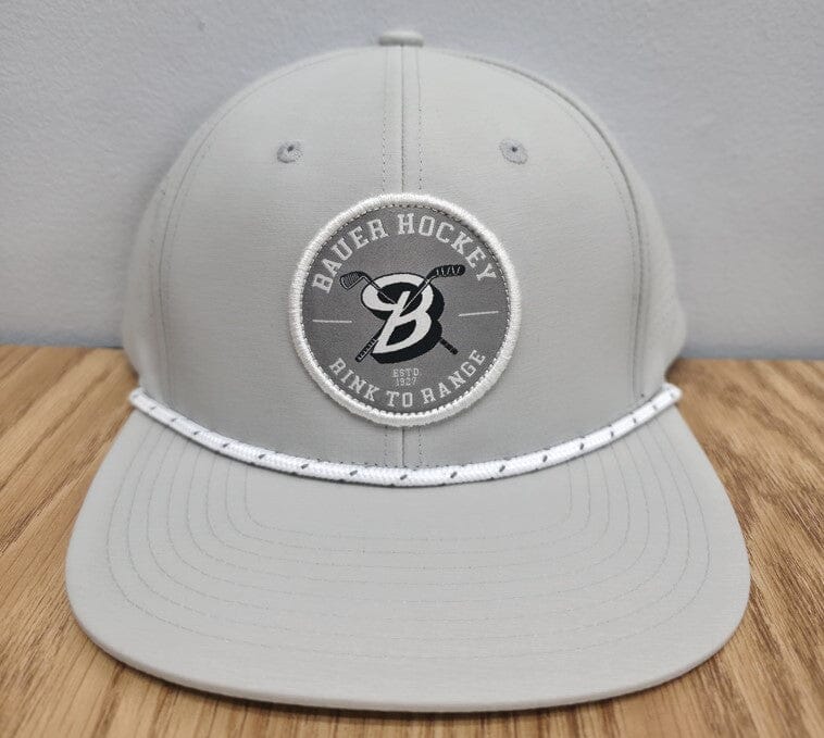 S26 Bauer Golf Flat Brim Apparel Bauer Gray Senior 