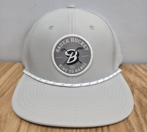S26 Bauer Golf Flat Brim Apparel Bauer Gray Senior 