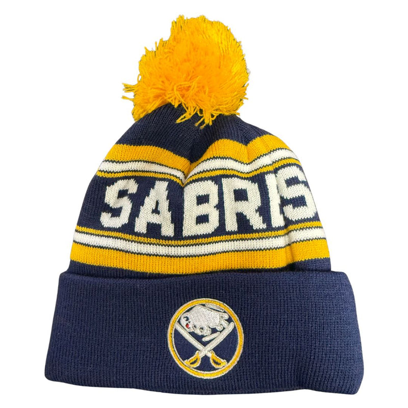 Sabres Kids Knit Winter Hat Apparel Outer Wear 