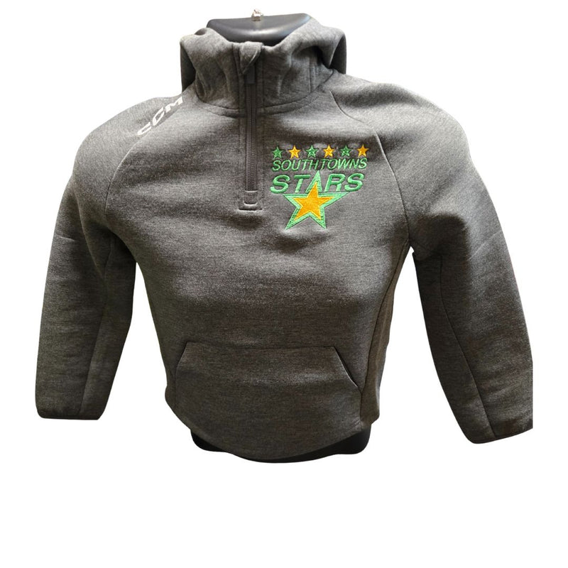 Southtowns Stars 1/4 Zip Hoodie Apparel CCM Youth XS 