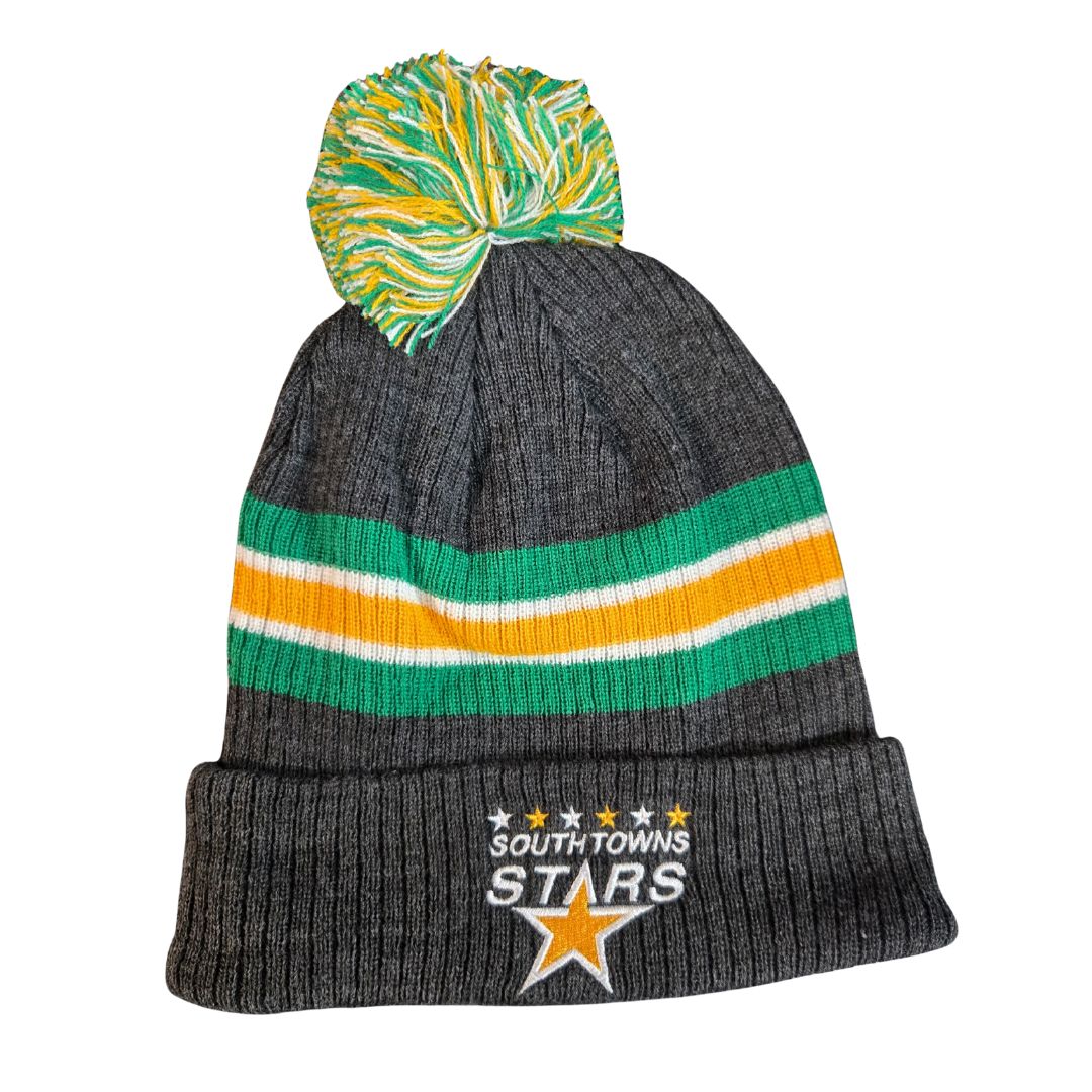 Southtowns Stars Adult Pom Winter Hat Accessories AK 