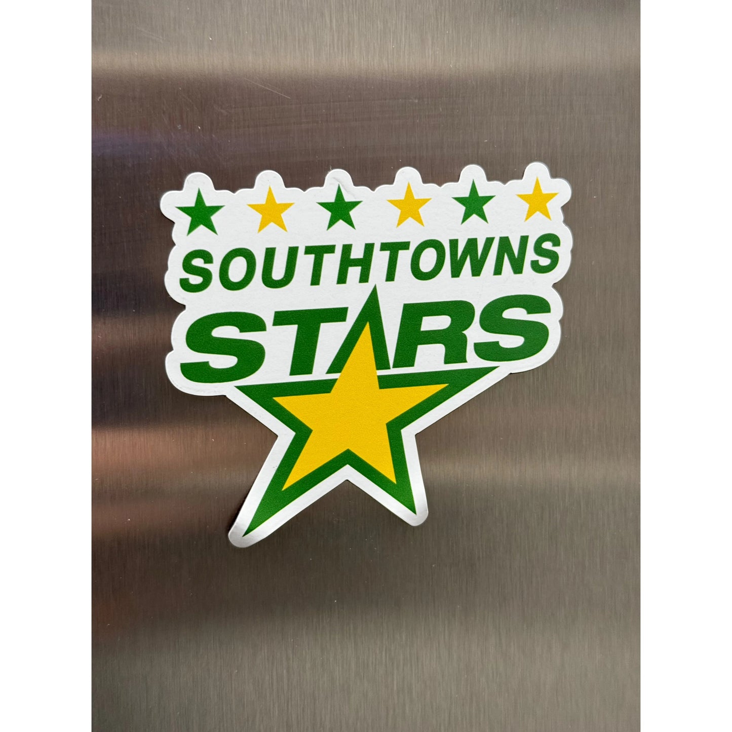 Southtowns Stars Magnet Accessories Sticker Mule
