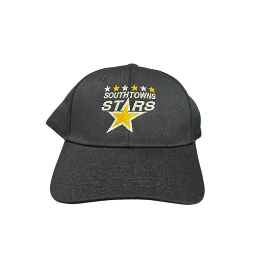 Southtowns Stars Structured Adjustable Snapback Cap Accessories AK Yth Black 