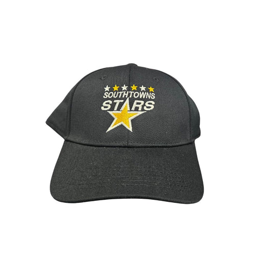 Southtowns Stars Structured Adjustable Snapback Cap Accessories AK Yth Black 