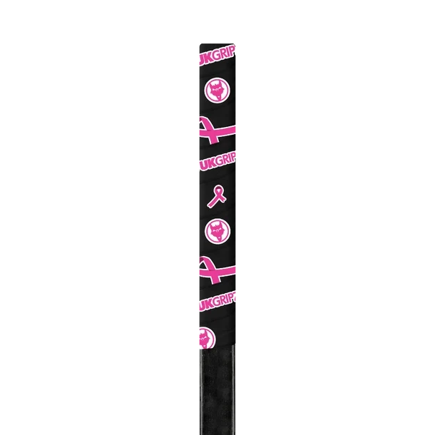 VukGripz Breast Cancer Hockey Grips Tape VukGripz Black/White/Pink Ribbon 