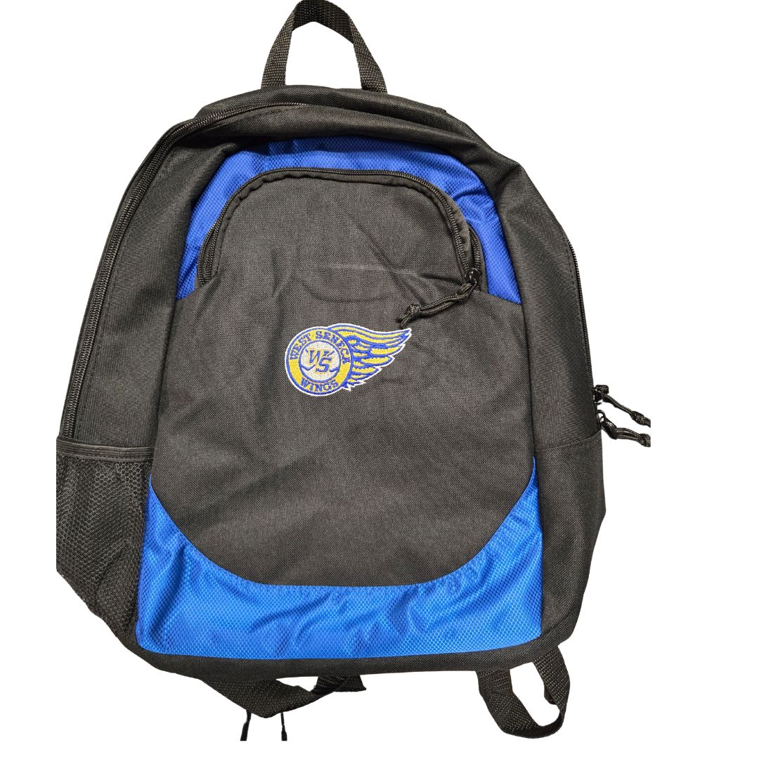 West Seneca Wings Back Pack Bags The HOCKEY CONNECTION 