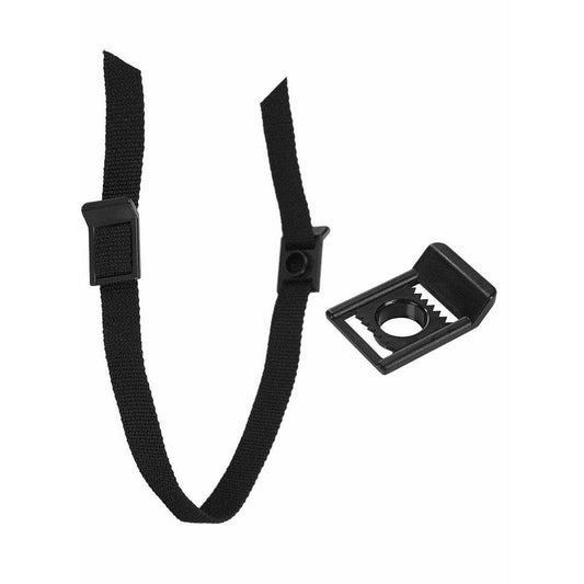 2 Snap Chin Strap Accessories A&R Black