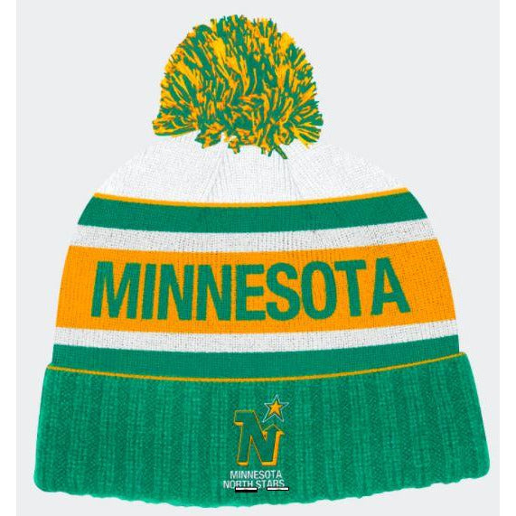 ADIDAS NHL POM KNIT WINTER HAT Hats Adidas Minnesota 