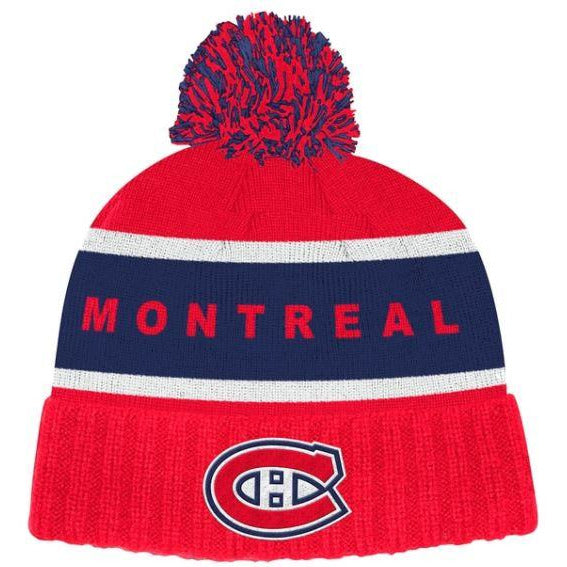 ADIDAS NHL POM KNIT WINTER HAT Hats Adidas Montreal 