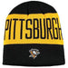 ADIDAS NHL POM KNIT WINTER HAT Hats Adidas Pittsburgh 
