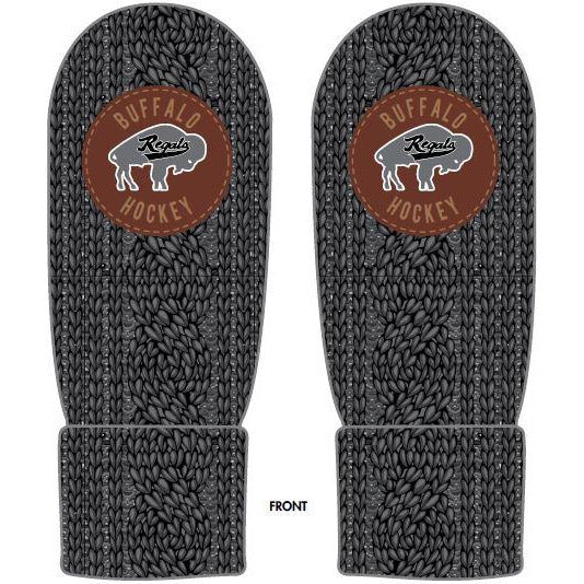 BarDown Regals Cable Knit Mittens Buffalo Regals Items Bardown