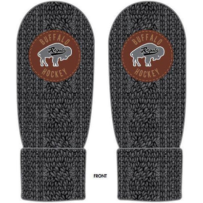 BarDown Regals Cable Knit Mittens Buffalo Regals Items Bardown