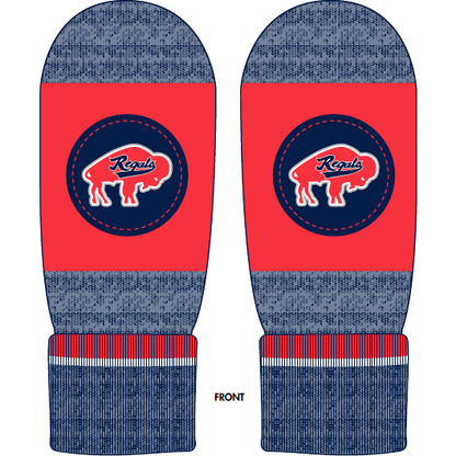 BarDown Regals Knitted Mittens '20 Buffalo Regals Items Bardown