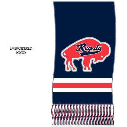 BarDown Regals Navy Scarf Buffalo Regals Items Bardown