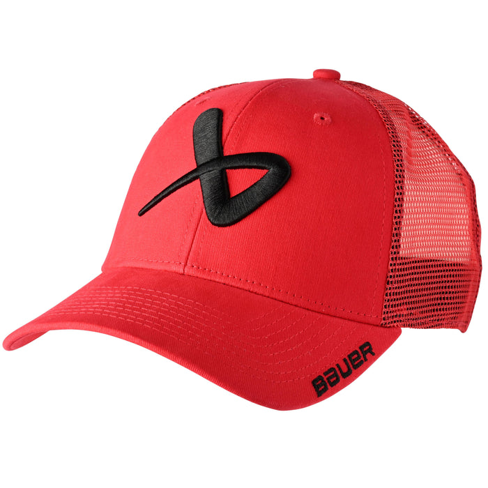 Bauer Core Adjustable Cap '22 Hats Bauer Red Youth 