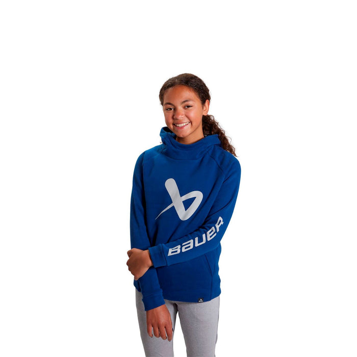 Bauer Core Hoodie '22 Apparel Bauer Youth SM Navy