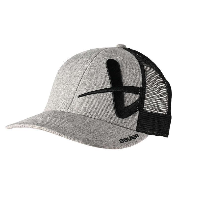 Bauer Core Snapback '22 Hats Bauer OSFA Grey