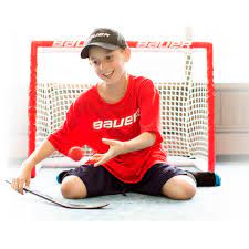 Bauer Knee Hockey Goal Set - Twin Pack Mini Sticks Bauer