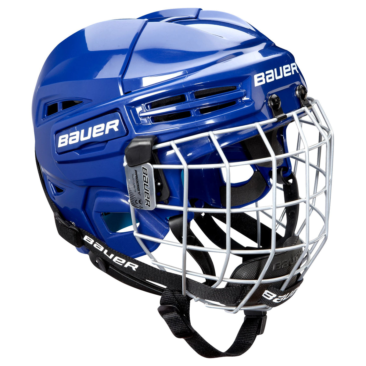 Bauer Prodigy Helmet Combo Helmets Bauer Blue