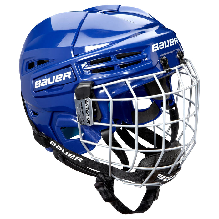 Bauer Prodigy Helmet Combo Helmets Bauer Blue 