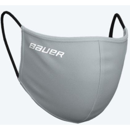 Bauer Reversible Fabric Face Mask '20 Accessories Bauer Grey