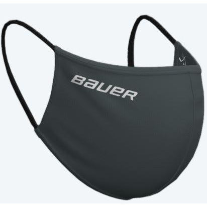 Bauer Reversible Fabric Face Mask '20 Accessories Bauer Grey/Faceoff 